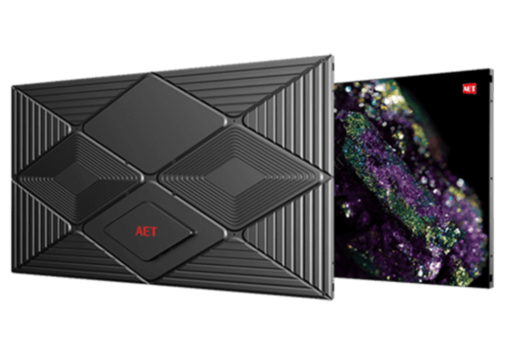 AET Displays - High-resolution Indoor Advertising LED Display Screen used for brand promotions.