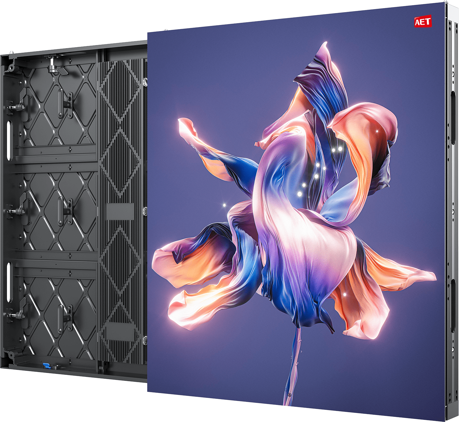 AEO series High-quality LED Display Screen for Advertising Outdoor, featuring high brightness and energy-efficient technology - AET Displays